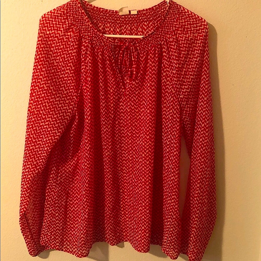 Gap Spring Blouse - lightweight top SZ L